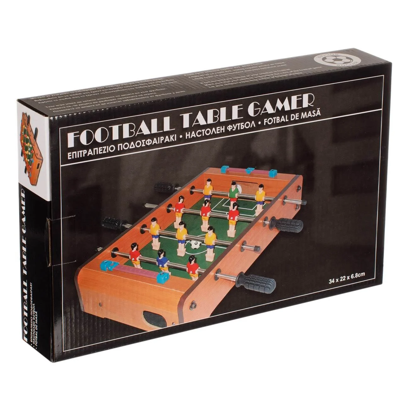 Fotbal de Masa din Lemn 34x22x6.8cm - poza 4