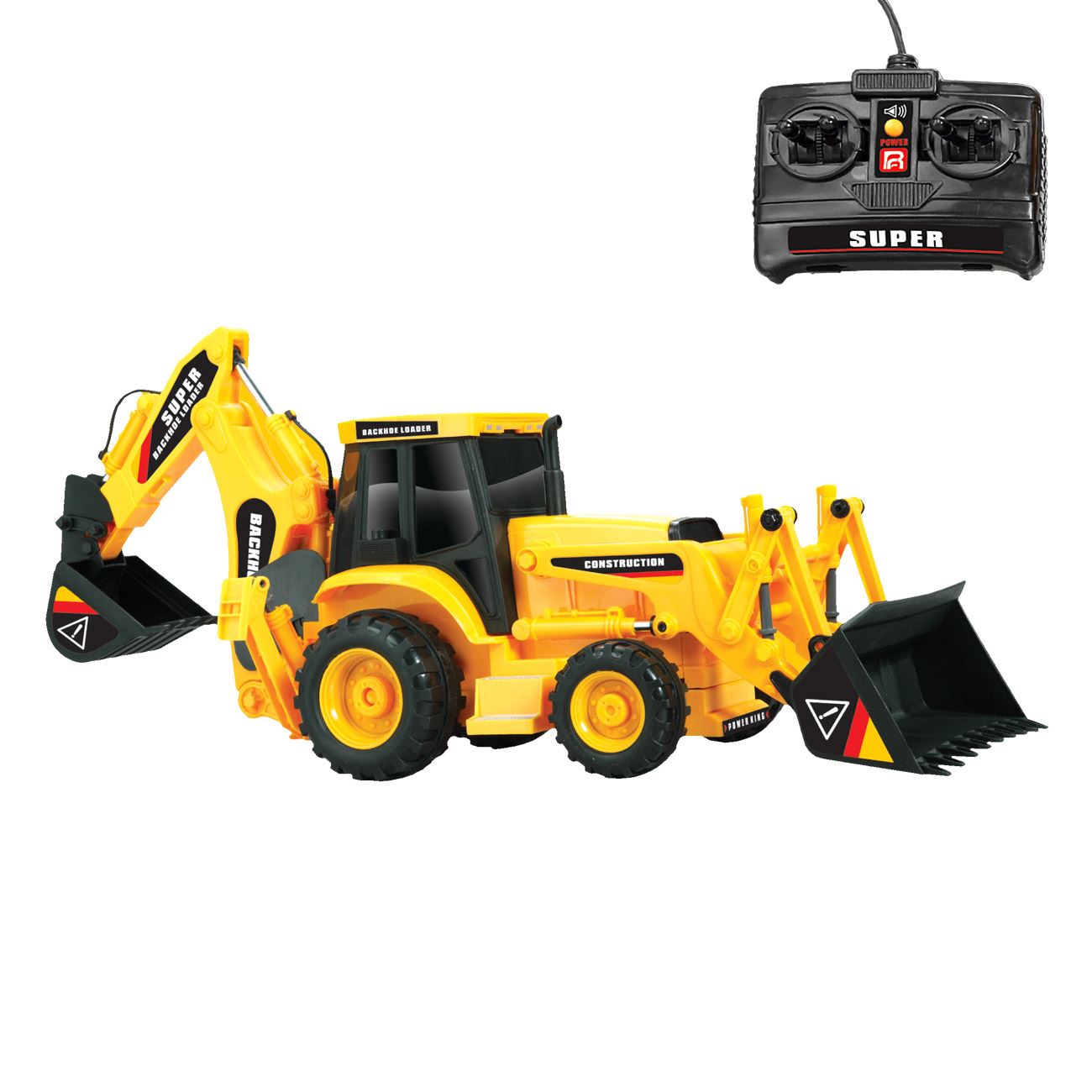 Vehicul de Santier Excavator cu Cablu & Sunet 55cm