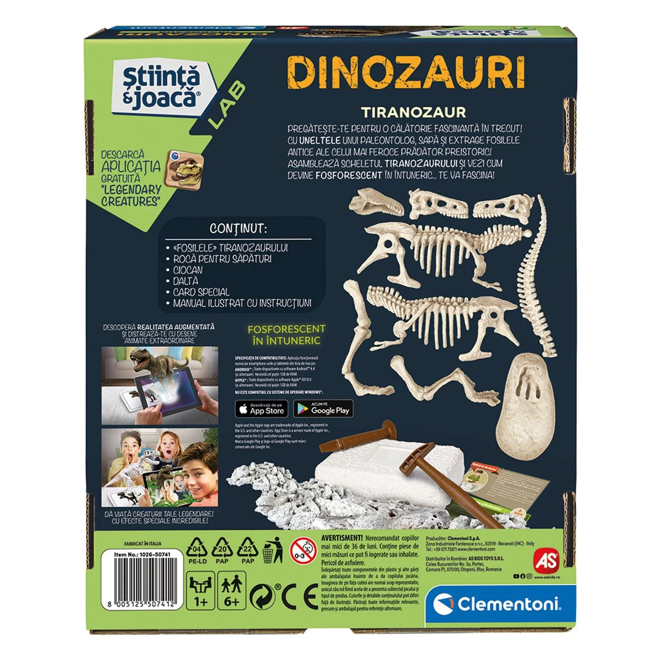 Stiinta & Joaca Dinozauri Tiranozauri - AS - poza 6