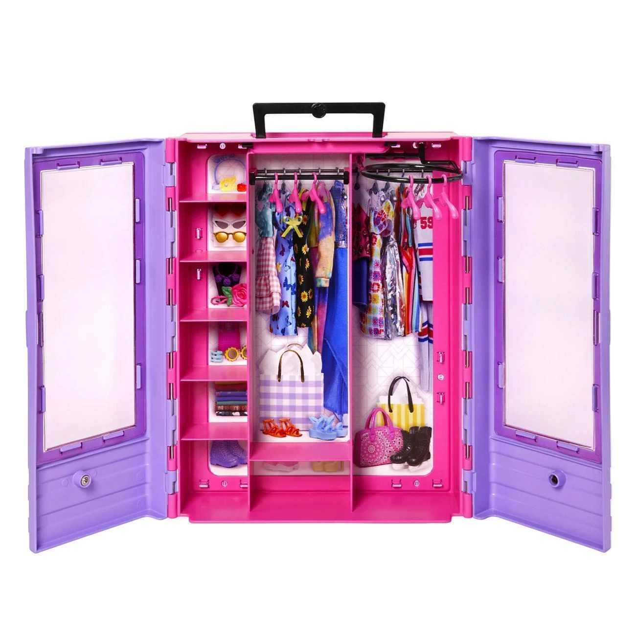 Barbie Fashion Dulap cu Haine - Mattel - poza 4