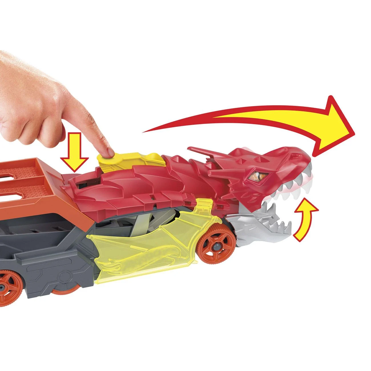 Hot Wheels Camion Dragon - Mattel - poza 4