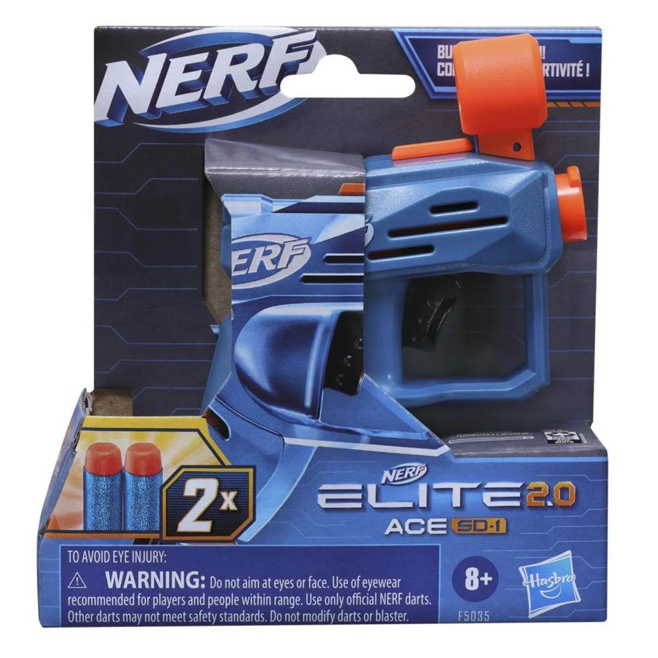 Pistol NERF ELITE 2.0 Ace SD-1 - Hasbro - poza 2