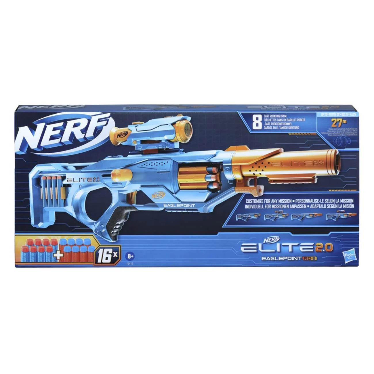 Nerf Elite 2.0 Eaglepoint RD-8 - Hasbro - poza 2