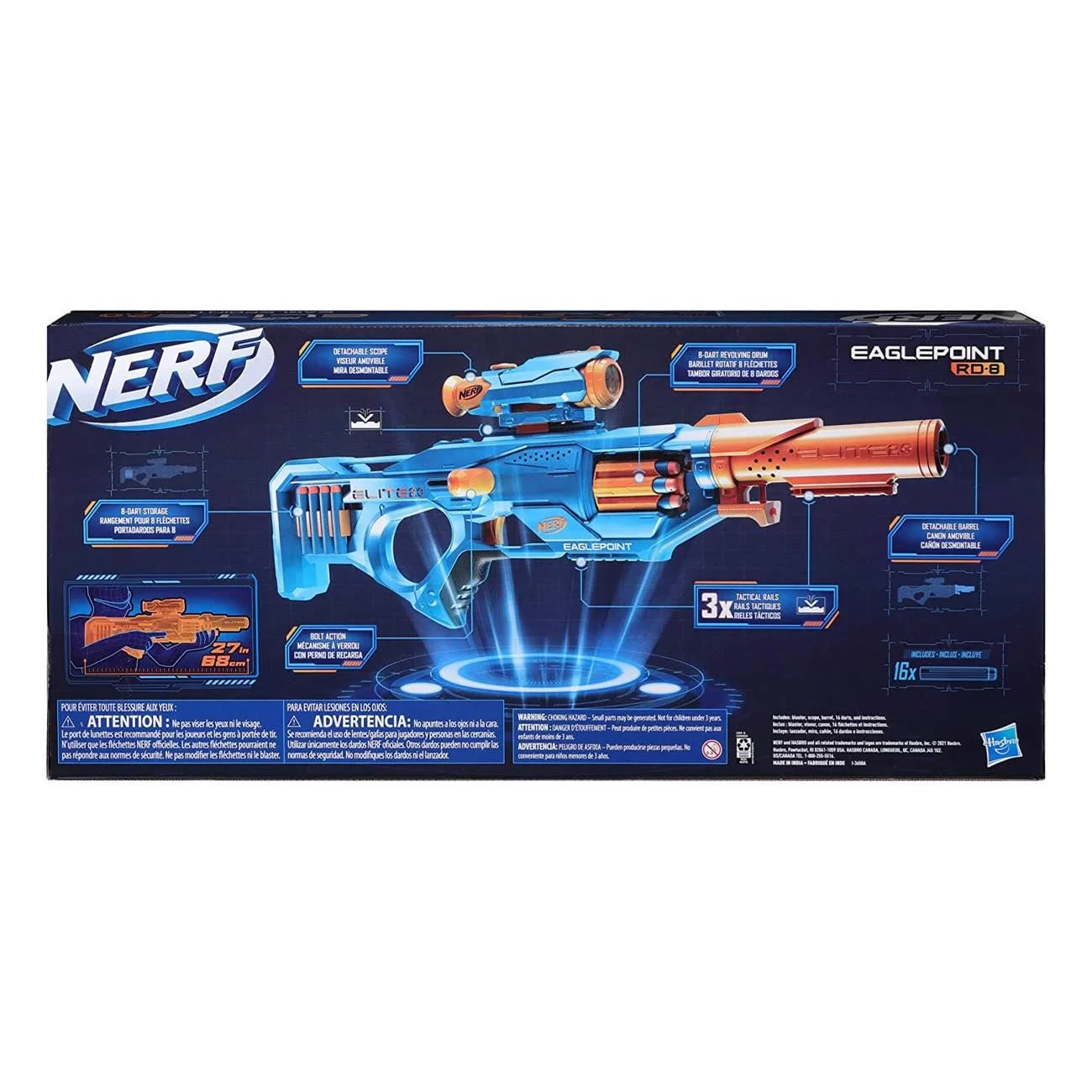 Nerf Elite 2.0 Eaglepoint RD-8 - Hasbro - poza 9