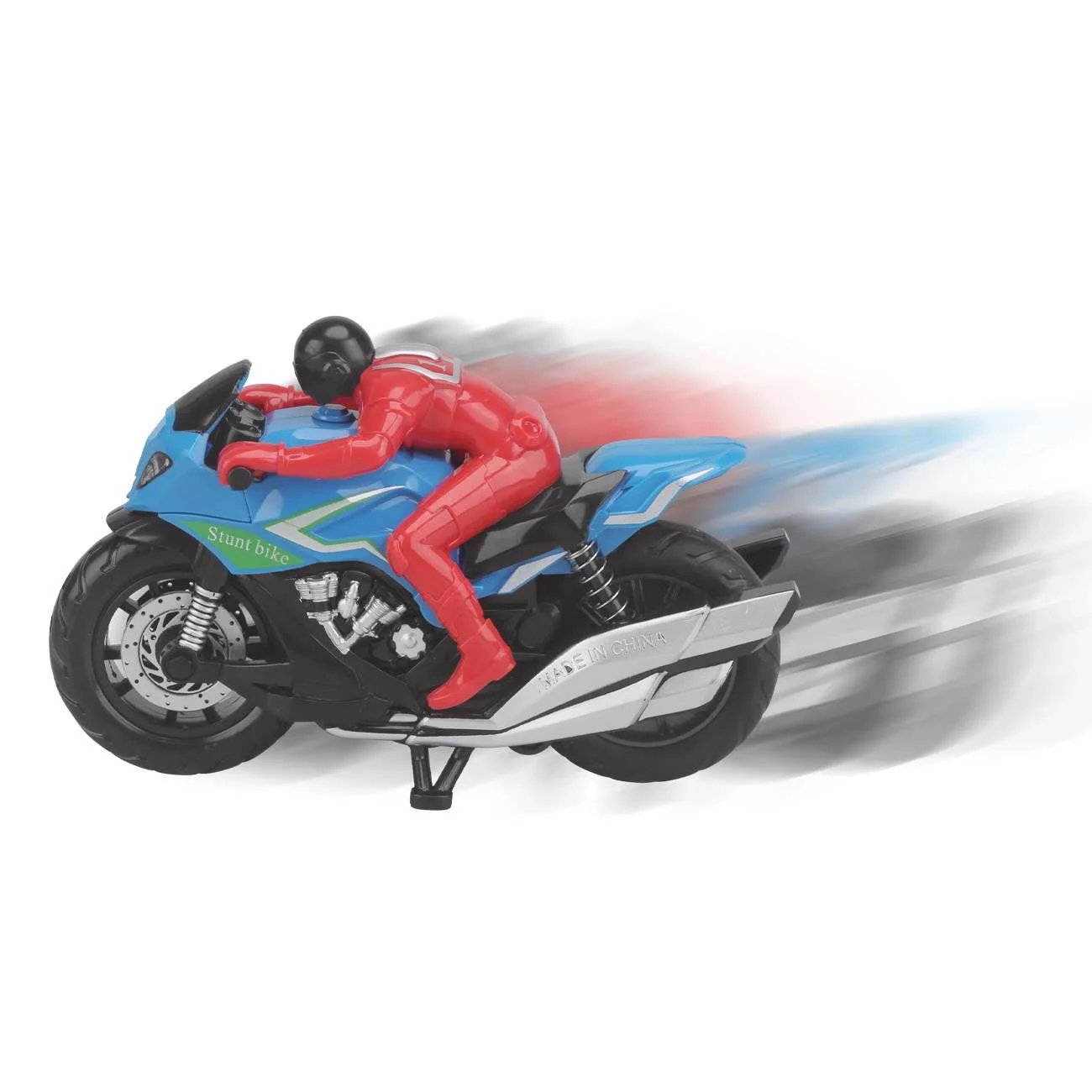 Motocicleta Friction cu Calaret (Face cascadorii) 12.5cm - poza 2