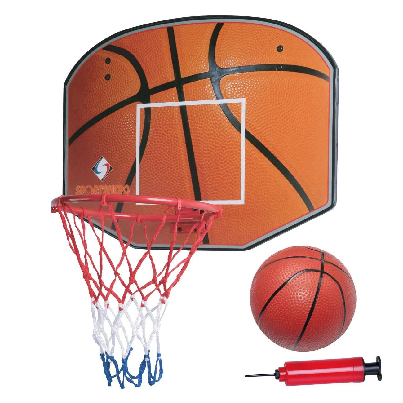 Panou de Baschet cu Minge & Pompa 60.5x45.5cm