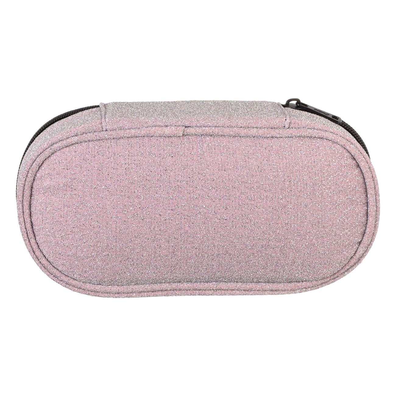 Penar Tub Oval Swipe Roz Glitter 24x5x10cm - poza 4