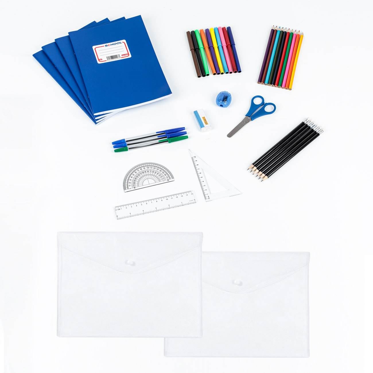 Set Rechizite Scolare ”My School Pack” - 40 de piese