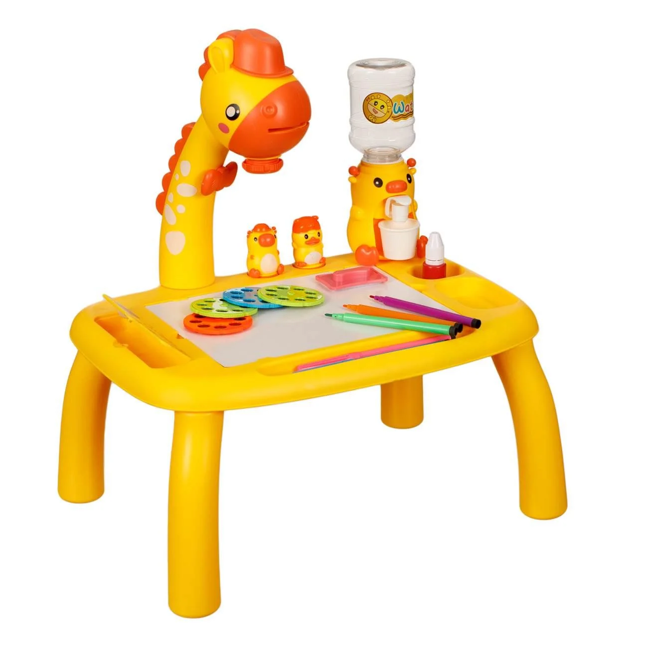 Proiector Masa de Desen pentru Copii Girafa 38x28x43cm - poza 3