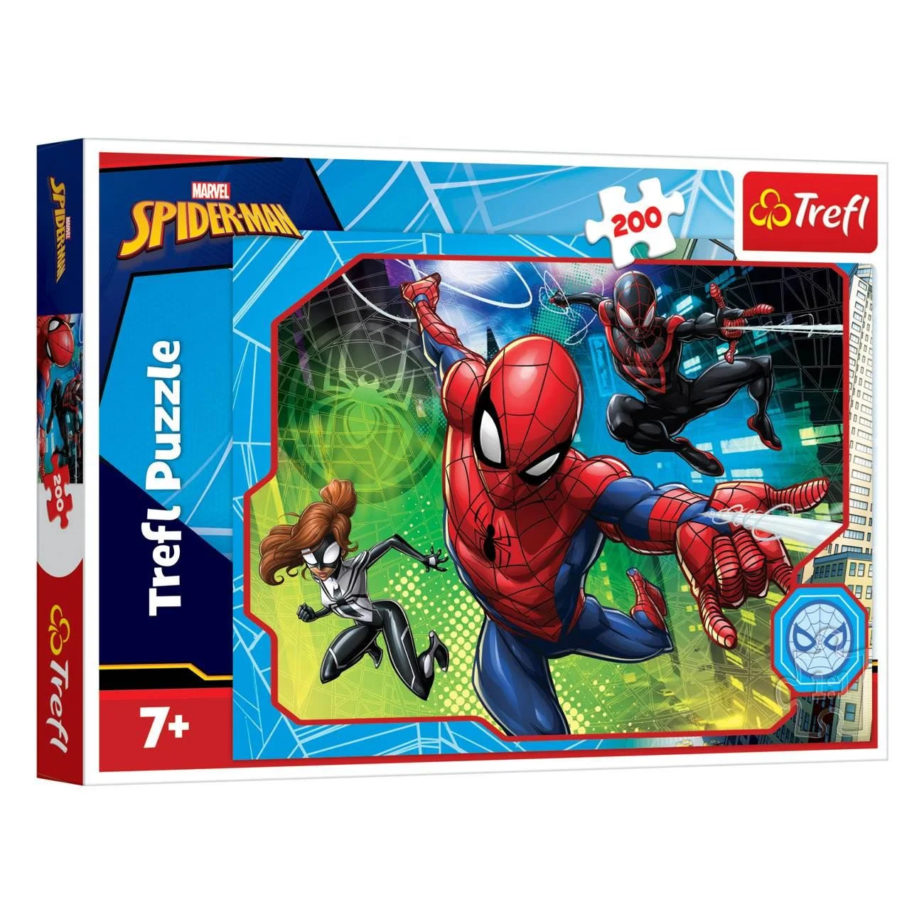 Puzzle Spiderman cu Eroi (200 de Piese) - Trefl