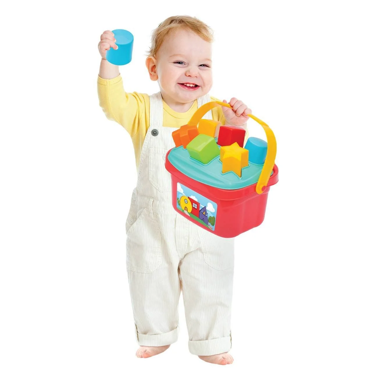 Jucarie Sortator Bebe Valiza Colorata - poza 4