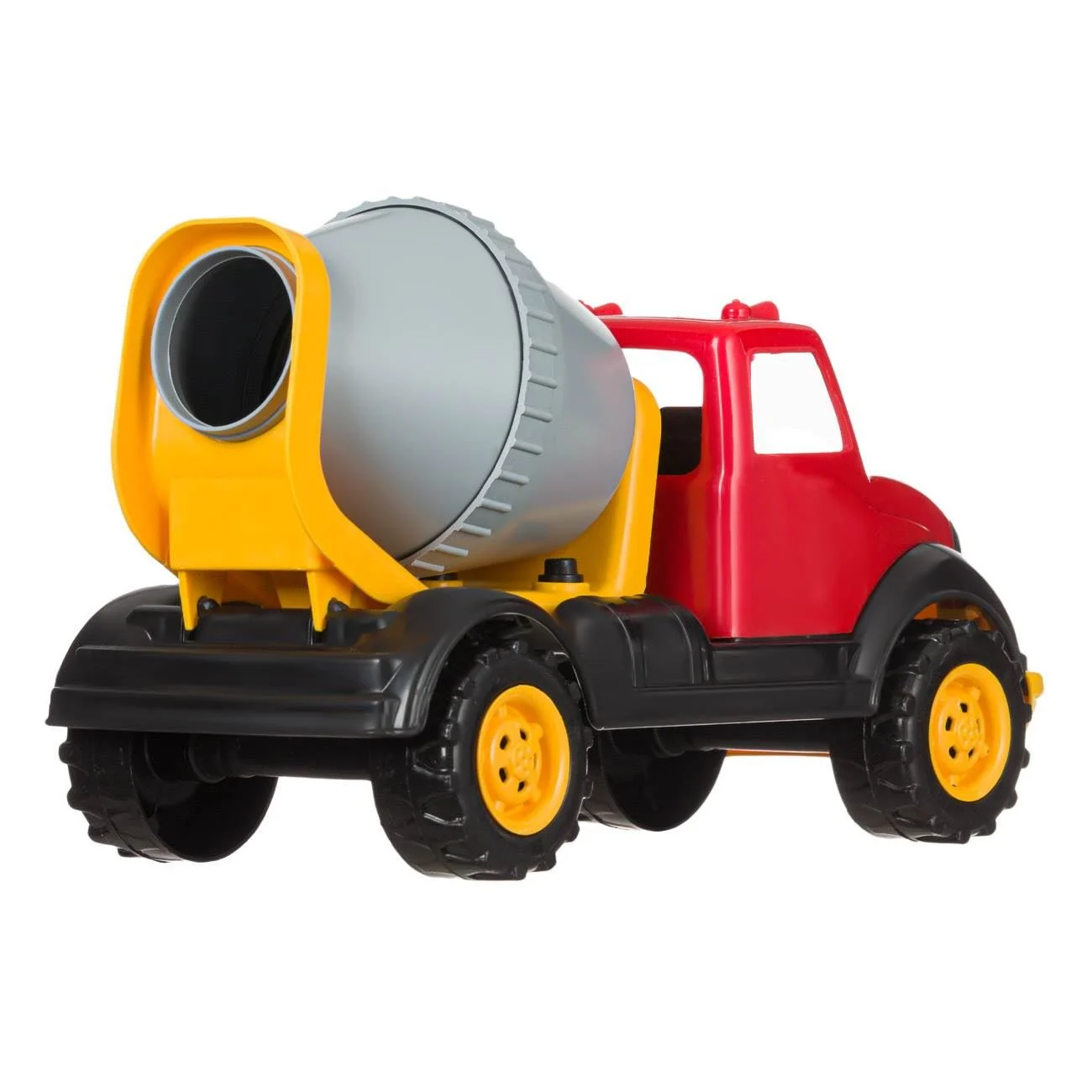 Vehicul de Santier Betoniera Rosie Gri 30cm - poza 3