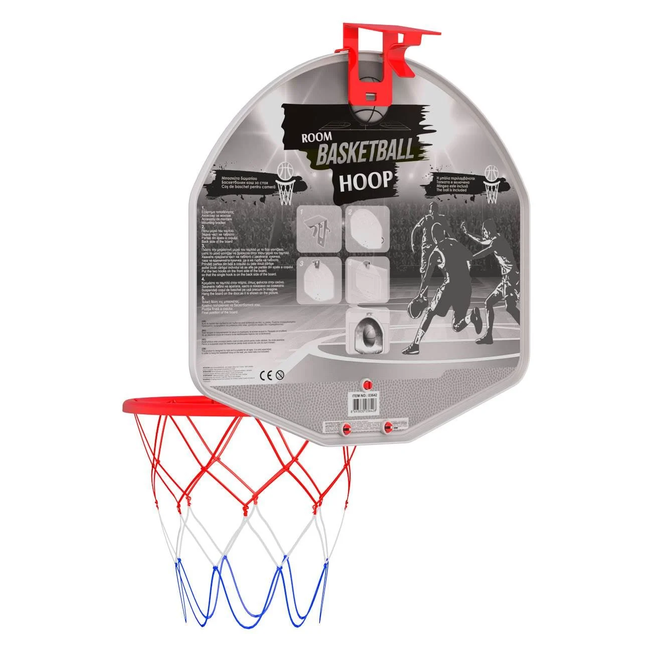 Cos de Baschet cu Minge Liveup 41x33cm - poza 3