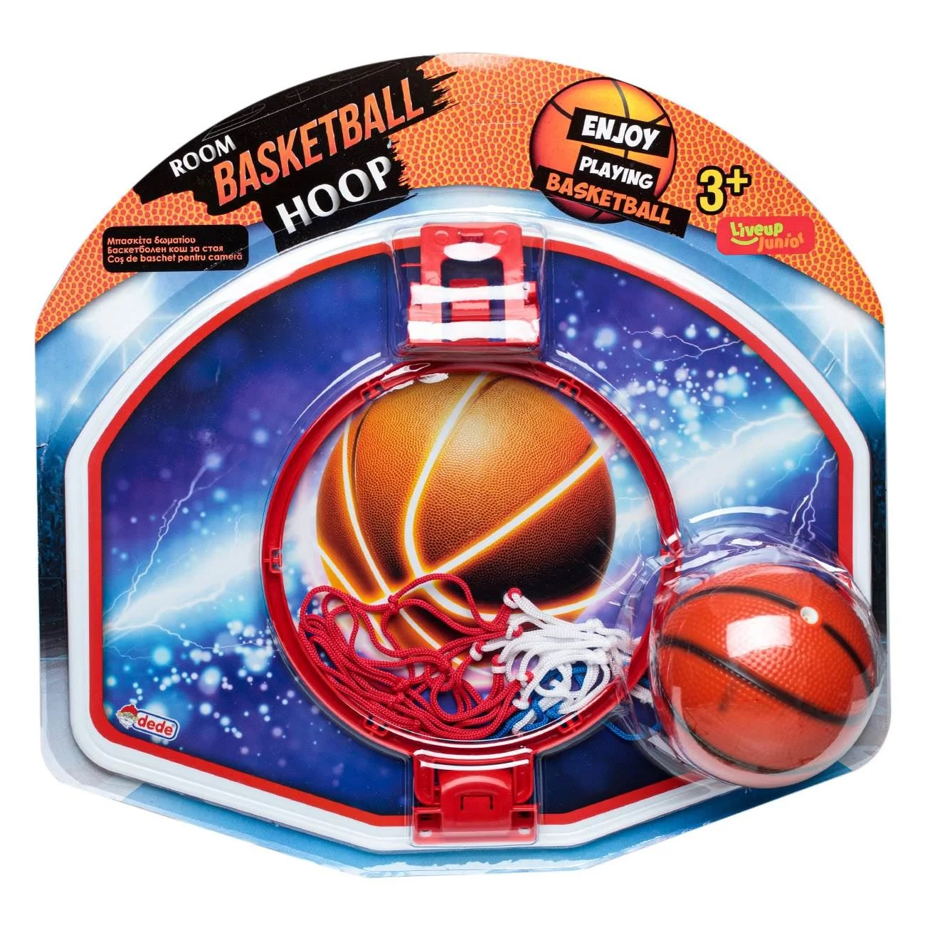 Cos de Baschet cu Minge Liveup 41x33cm - poza 6
