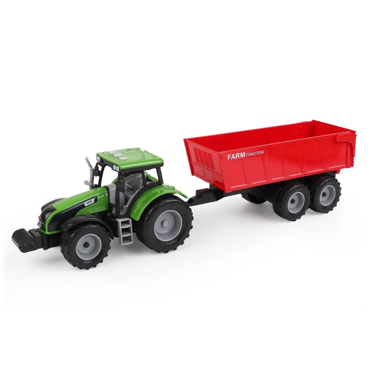 Tractor Jucarie cu Remorca Sunete & Lumini