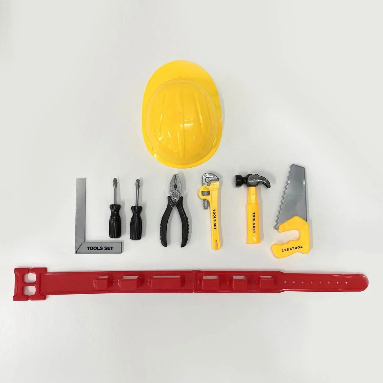 Set de Joaca Curea cu Scule & Casca - 9 piese - poza 2