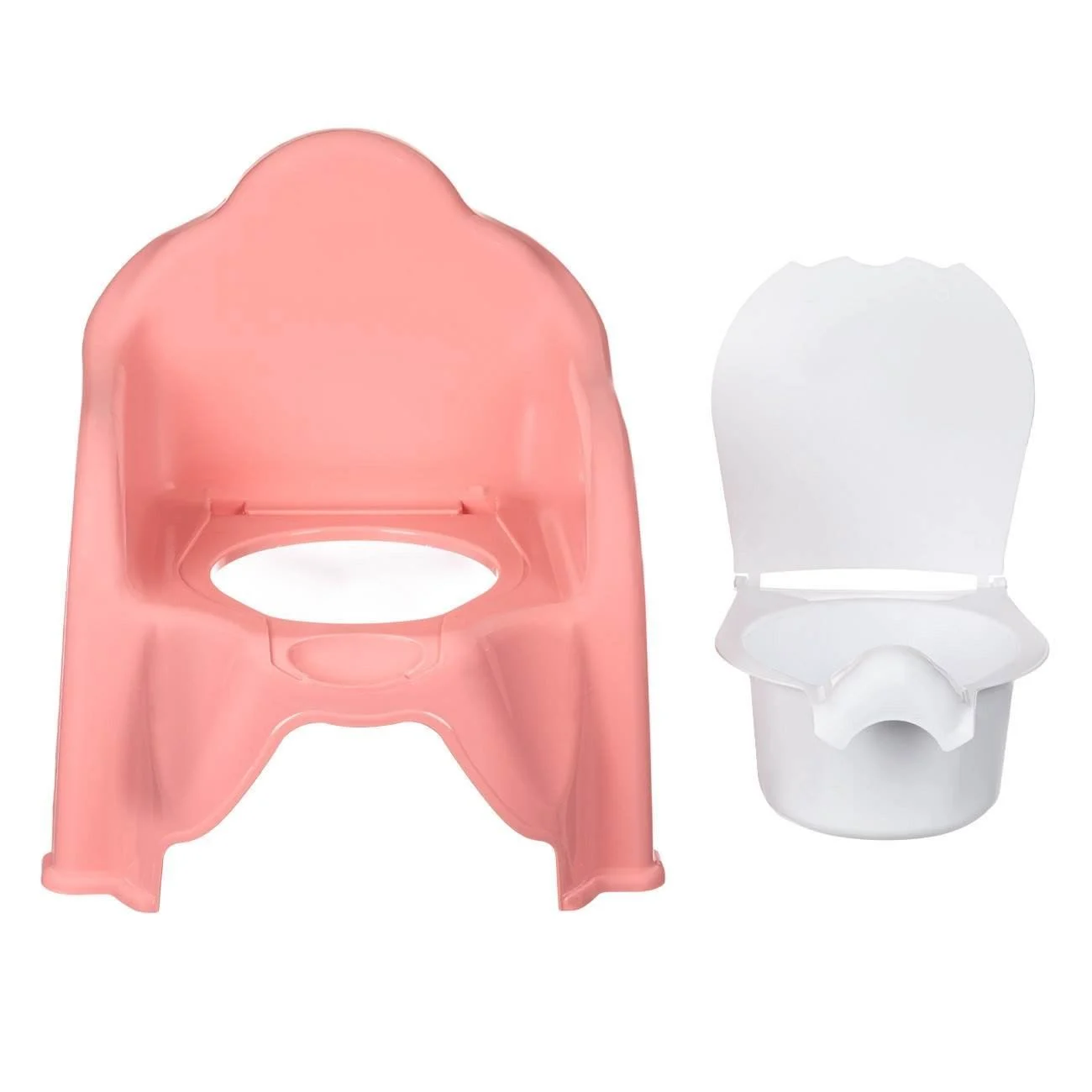 Olita Scaun Roz Alba - Honey Baby - poza 4