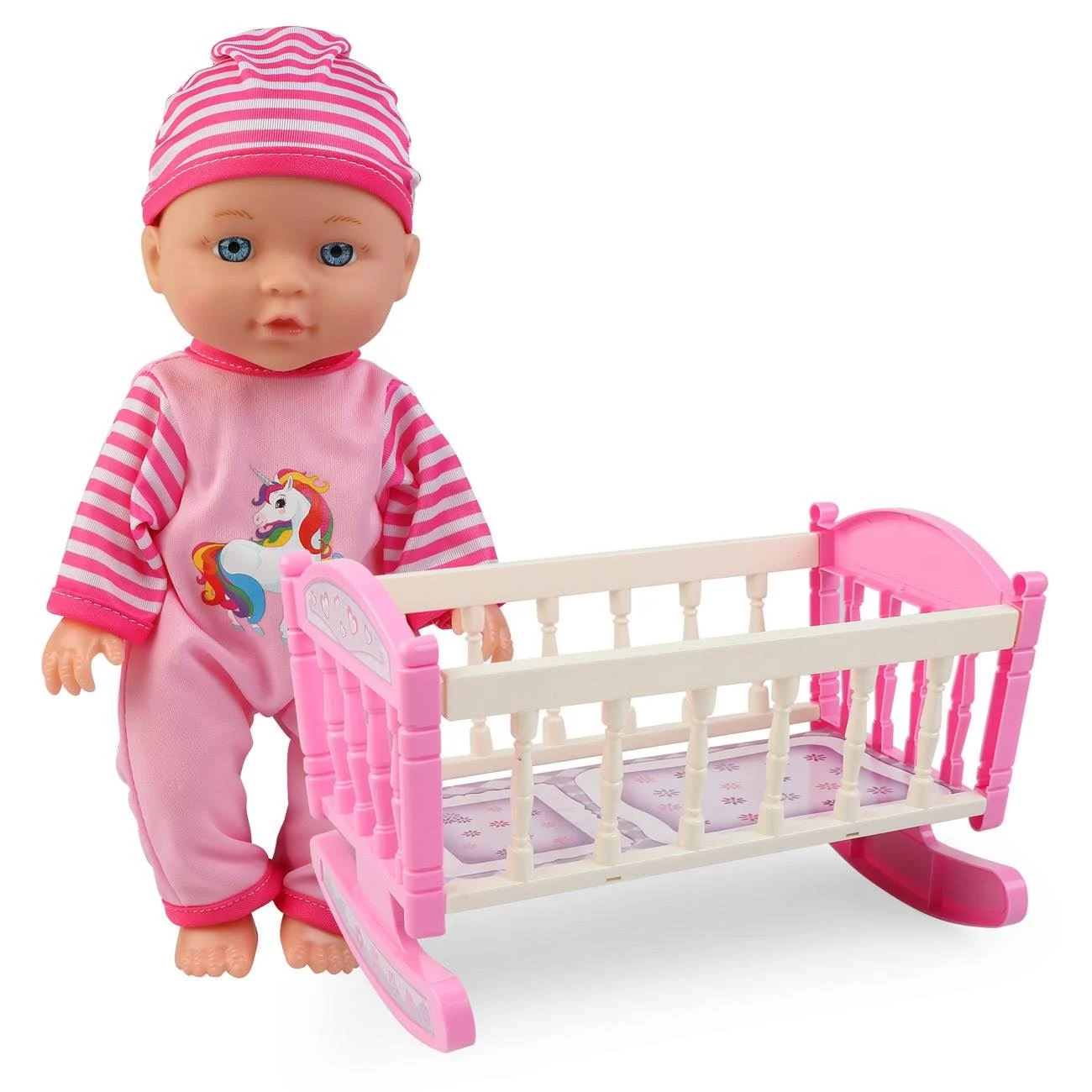 Set de Joaca Bebelus cu Patut