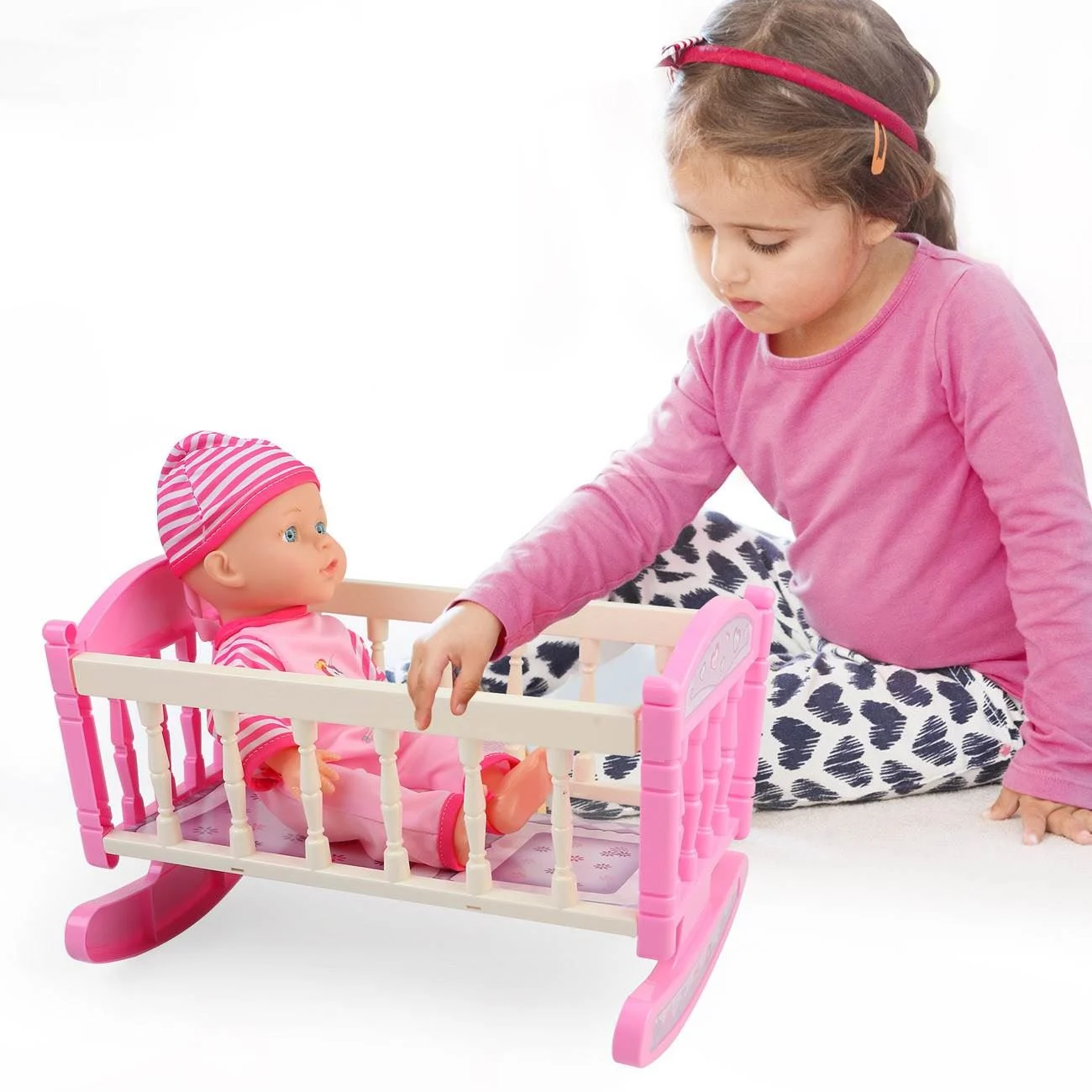 Set de Joaca Bebelus cu Patut - poza 2
