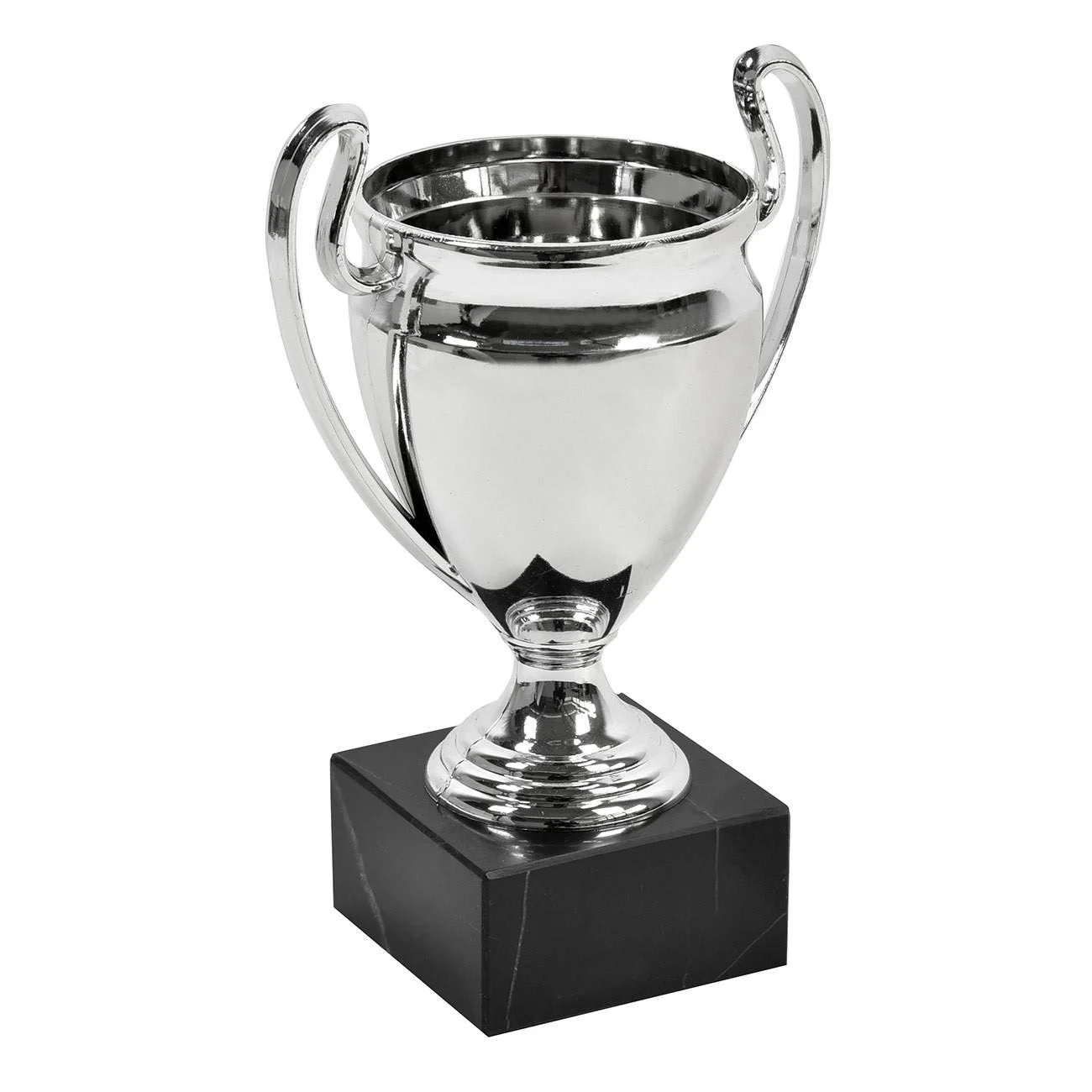 Trofeu Argintiu cu Baza de Marmura 16cm - poza 2