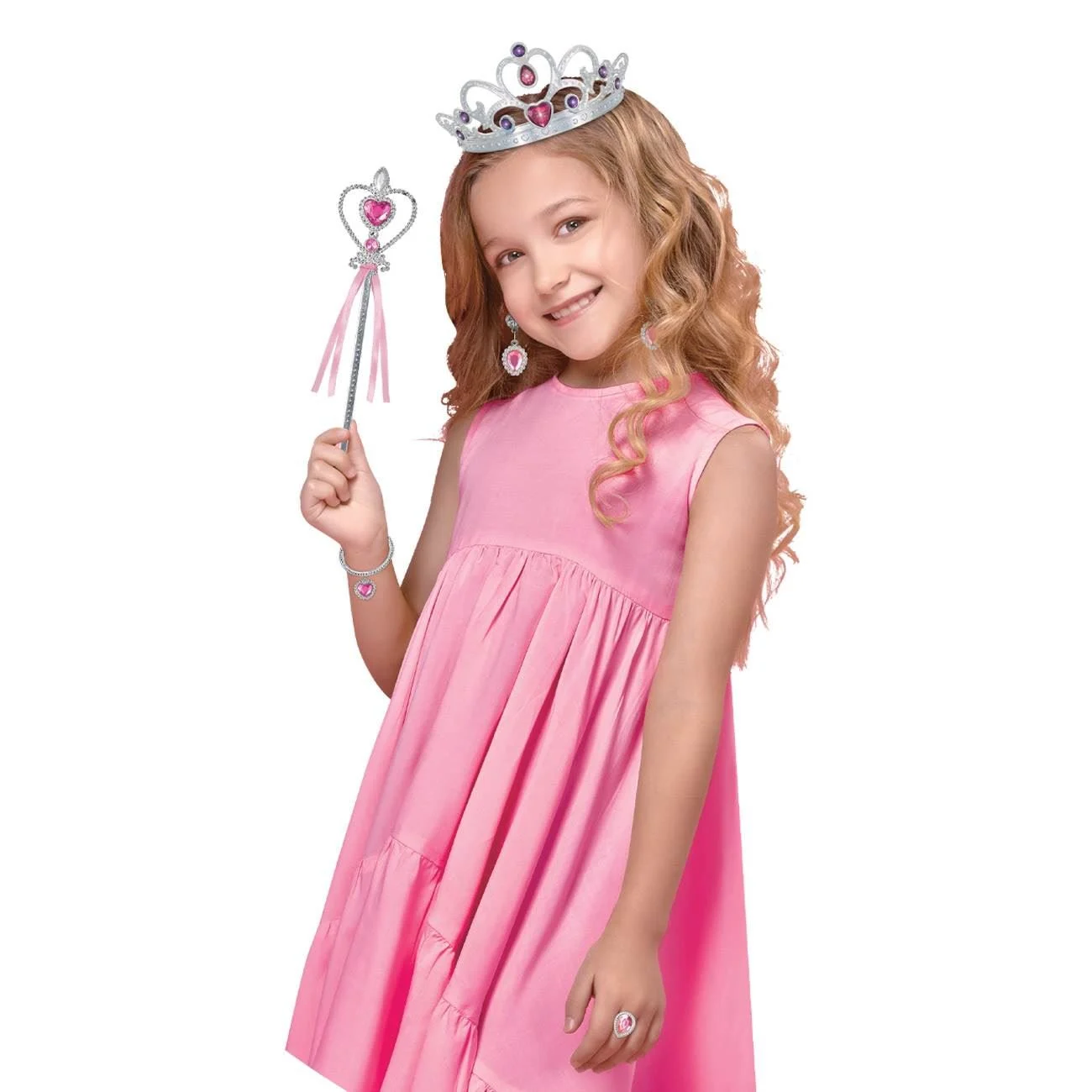 Set de Joaca cu Pantofi Roz & Accesorii de Printesa - poza 2