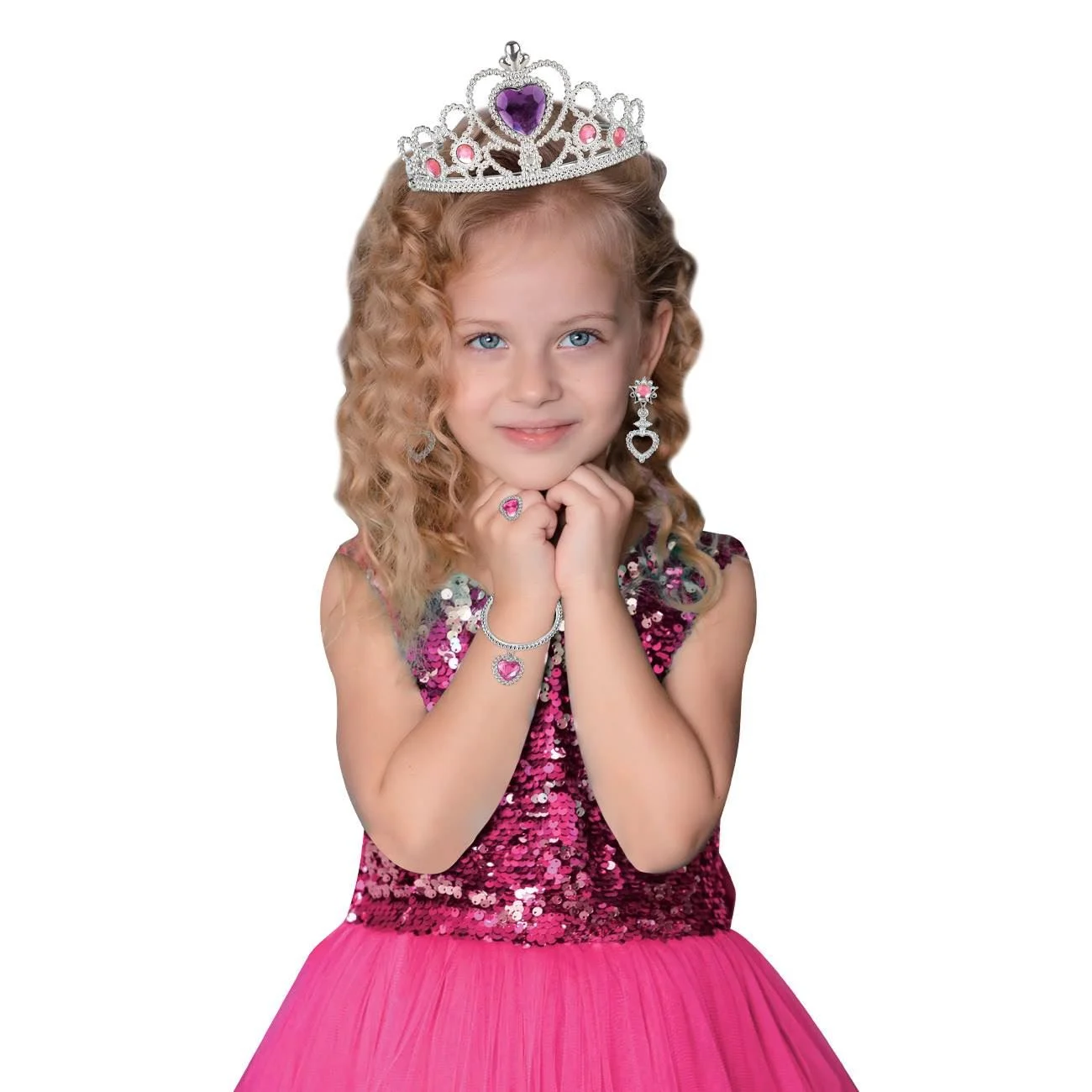 Set de Joaca cu Pantofi Roz & Accesorii de Printesa - poza 3