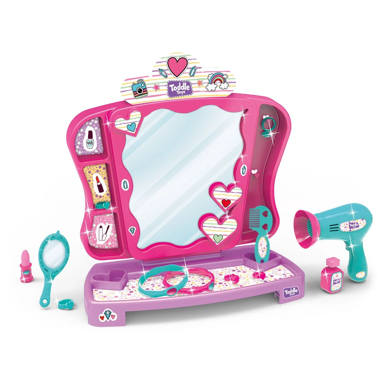 Masuta de Machiaj cu Accesorii pentru Copii - poza 2
