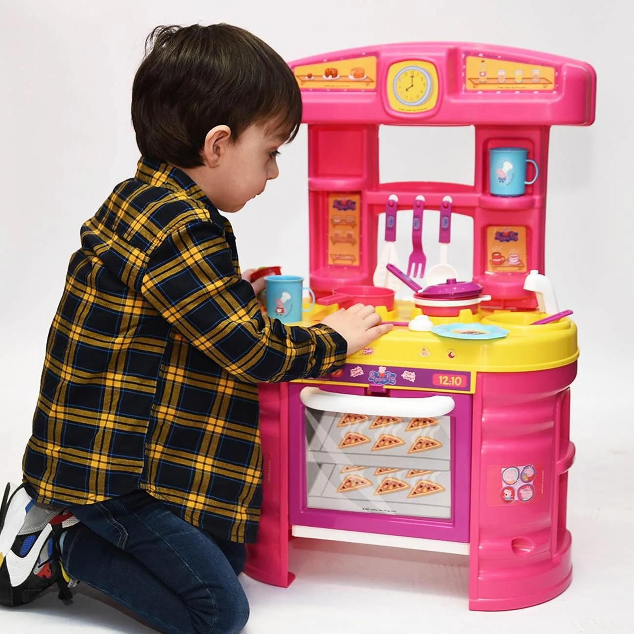 Bucatarie cu 13 Accesorii Peppa pentru Copii - poza 4