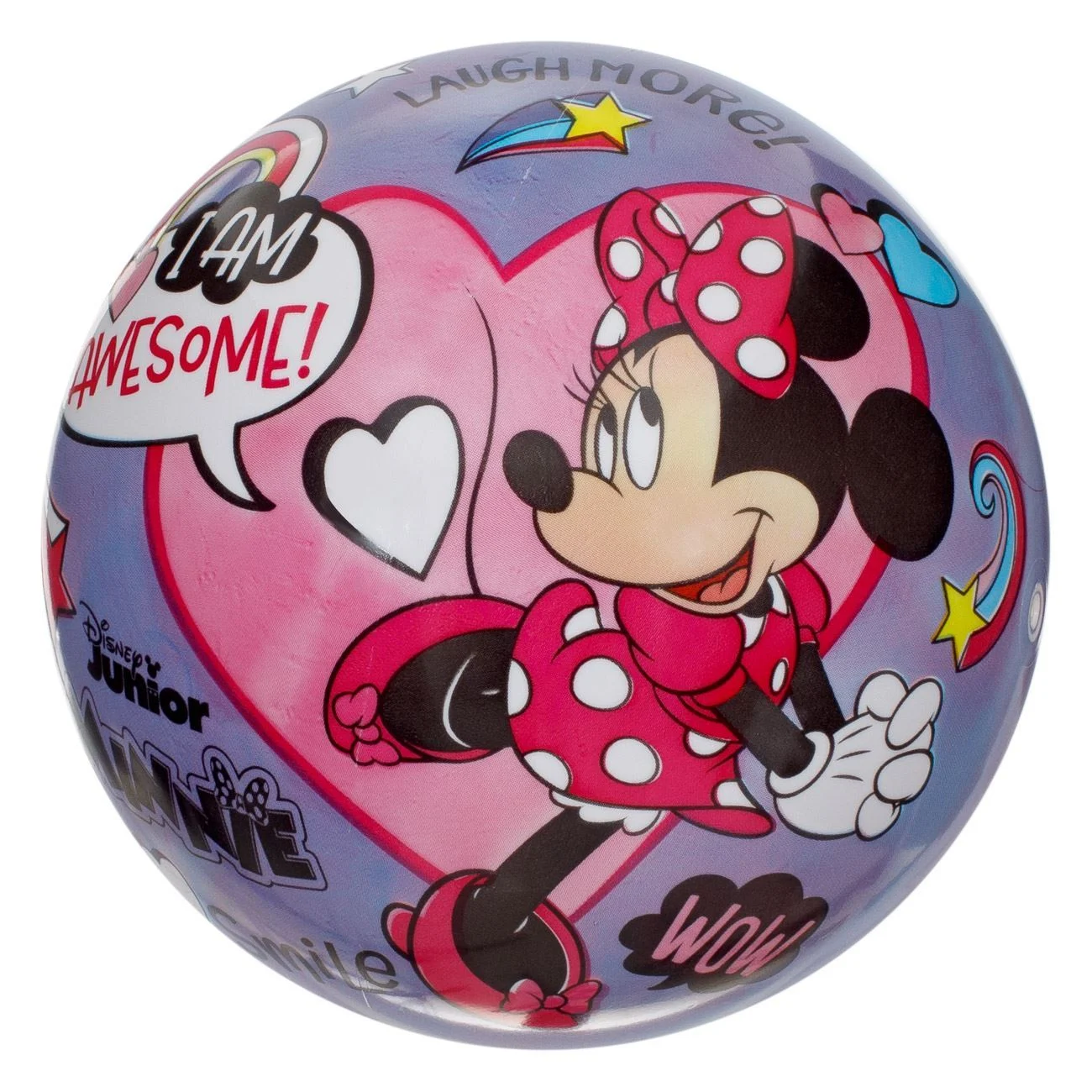 Minge din Plastic pentru Plaja Colorata Minnie Mouse 23cm - poza 2