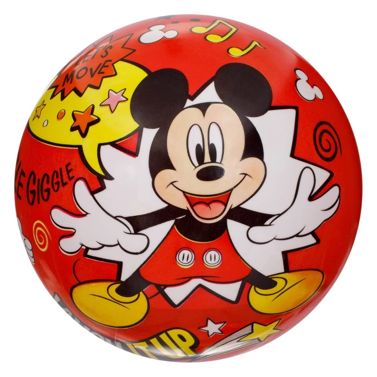 Minge din Plastic pentru Plaja Colorata Mickey Mouse 23cm - poza 2