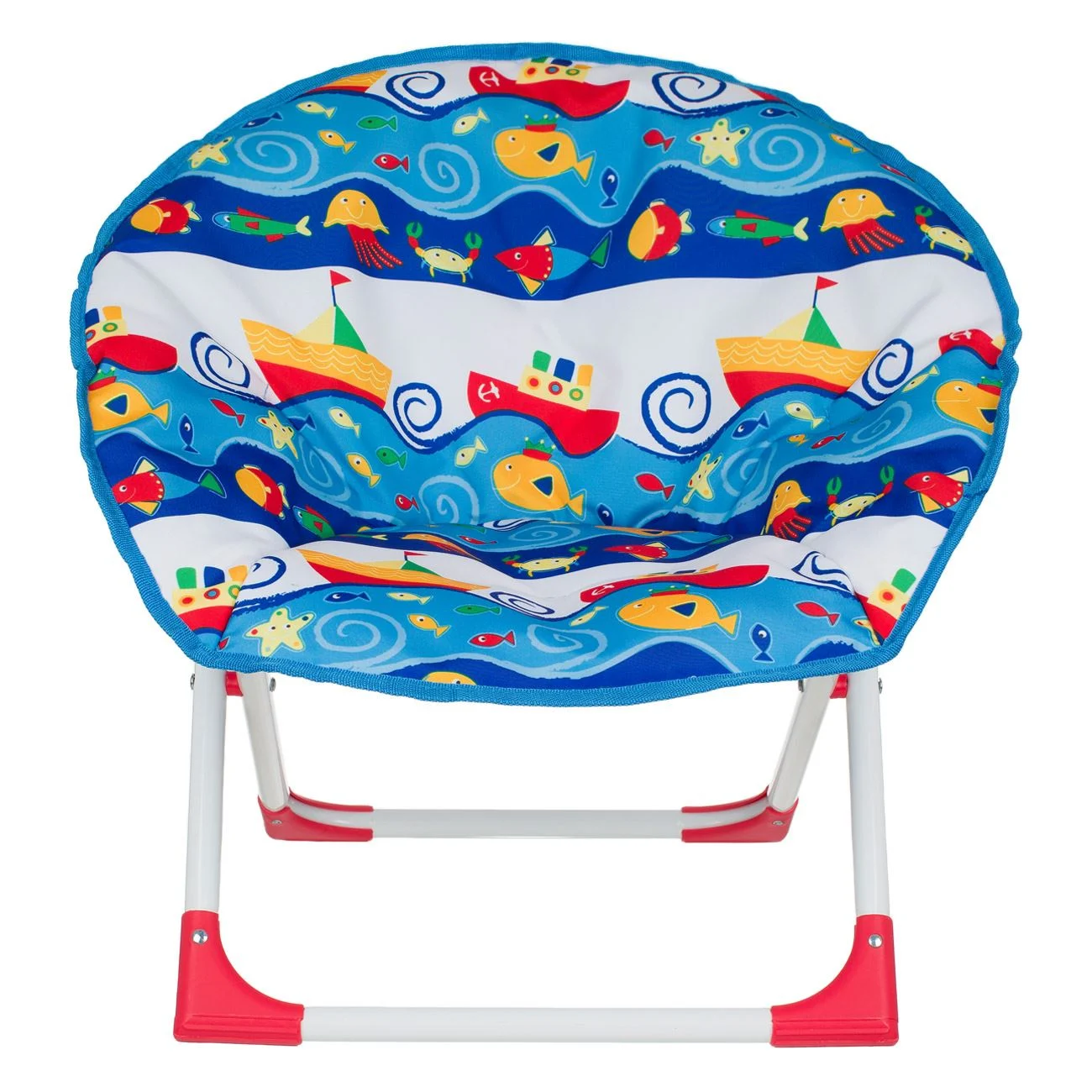 Scaun Fotoliu cu Cadru Metalic cu Model Pesti pentru Copii 51x42x51cm