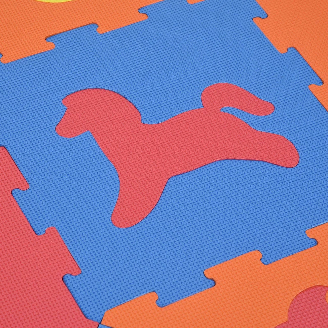 Covor Puzzle Animale pentru Copii 31.5x31.5cm (9 Piese) - poza 4