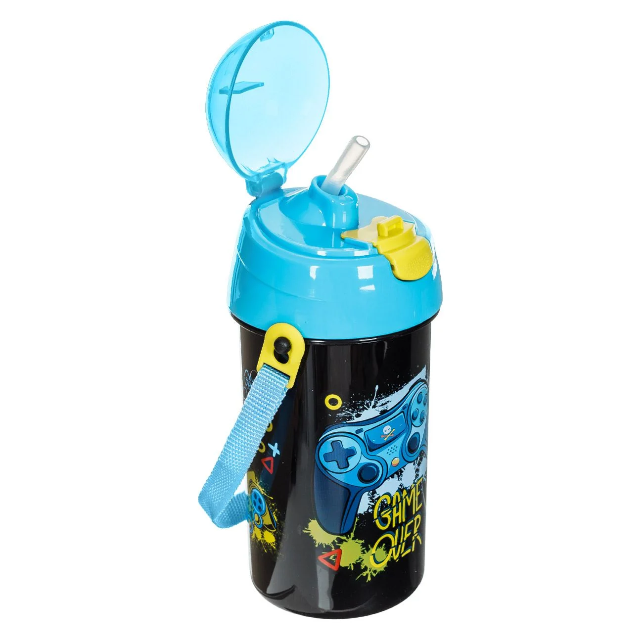 Set Caserola Alimente 750ml & Sticla de Apa 500ml Gamer - 2buc - poza 2