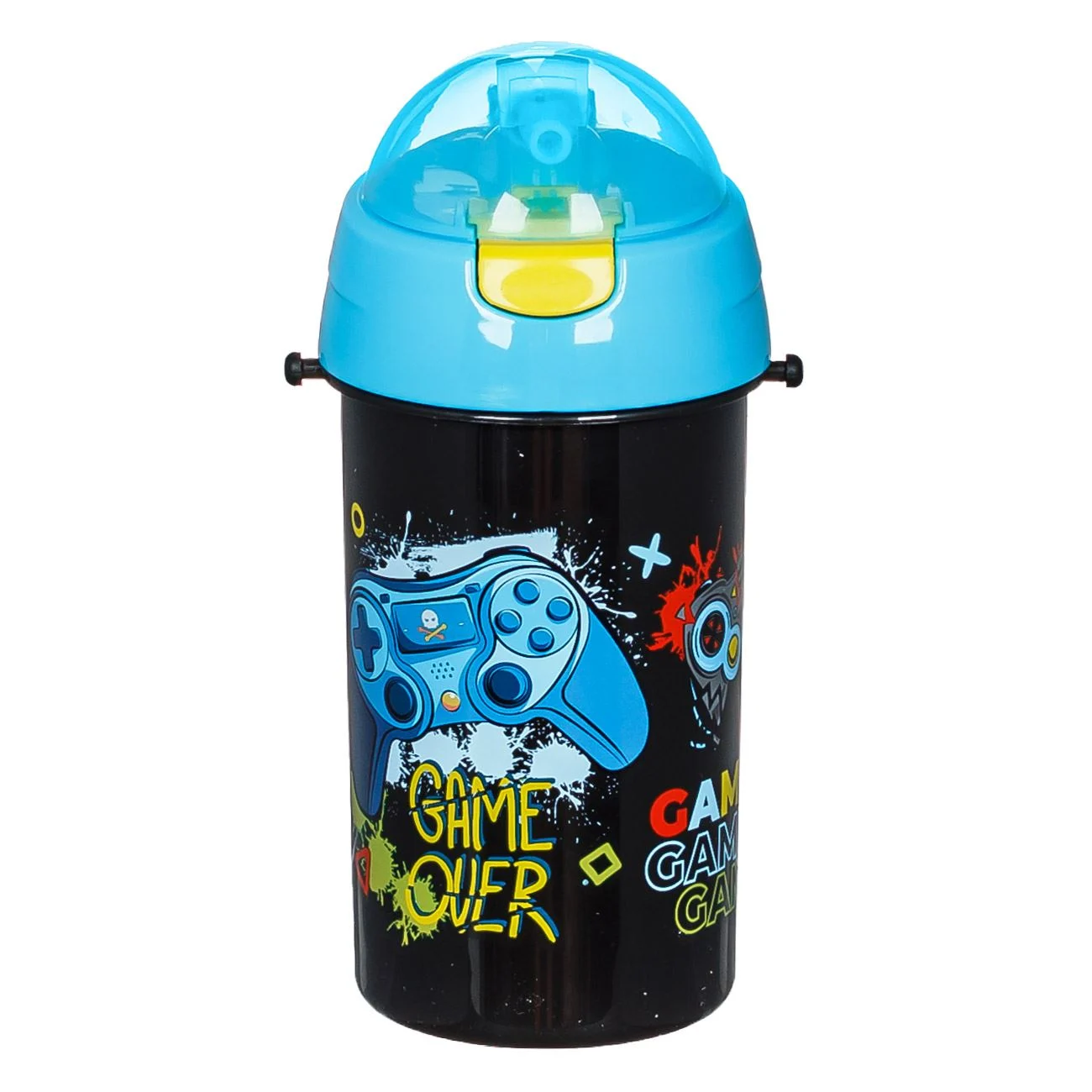 Set Caserola Alimente 750ml & Sticla de Apa 500ml Gamer - 2buc - poza 3