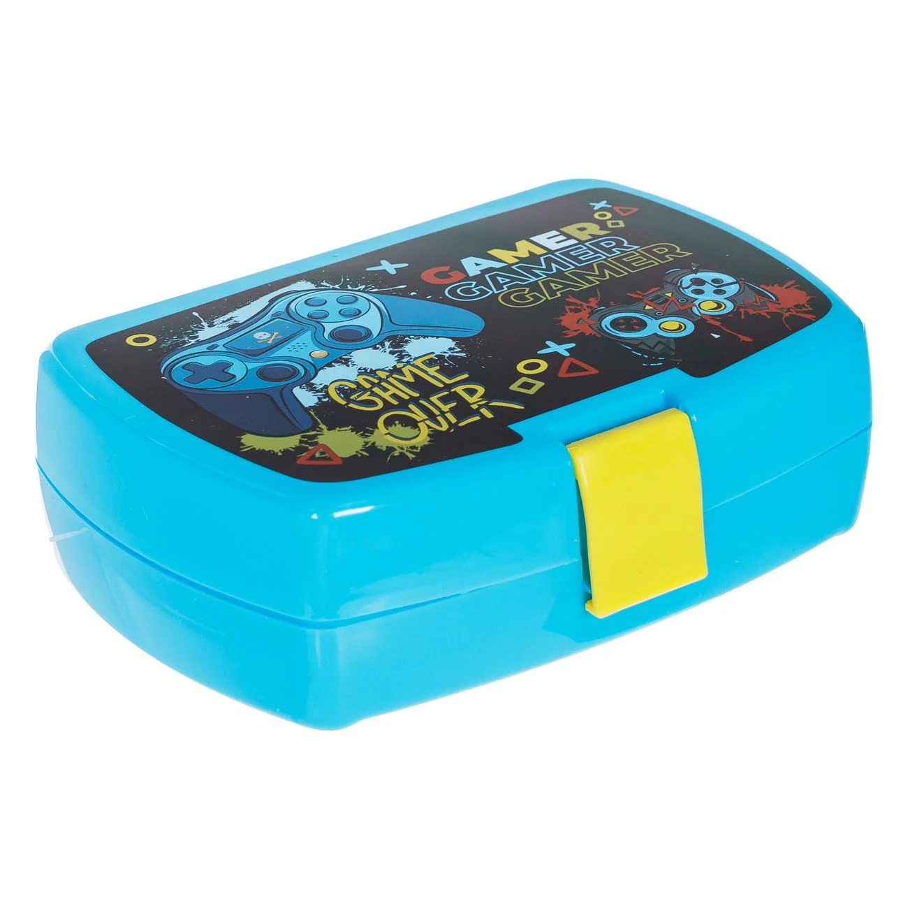 Set Caserola Alimente 750ml & Sticla de Apa 500ml Gamer - 2buc - poza 5
