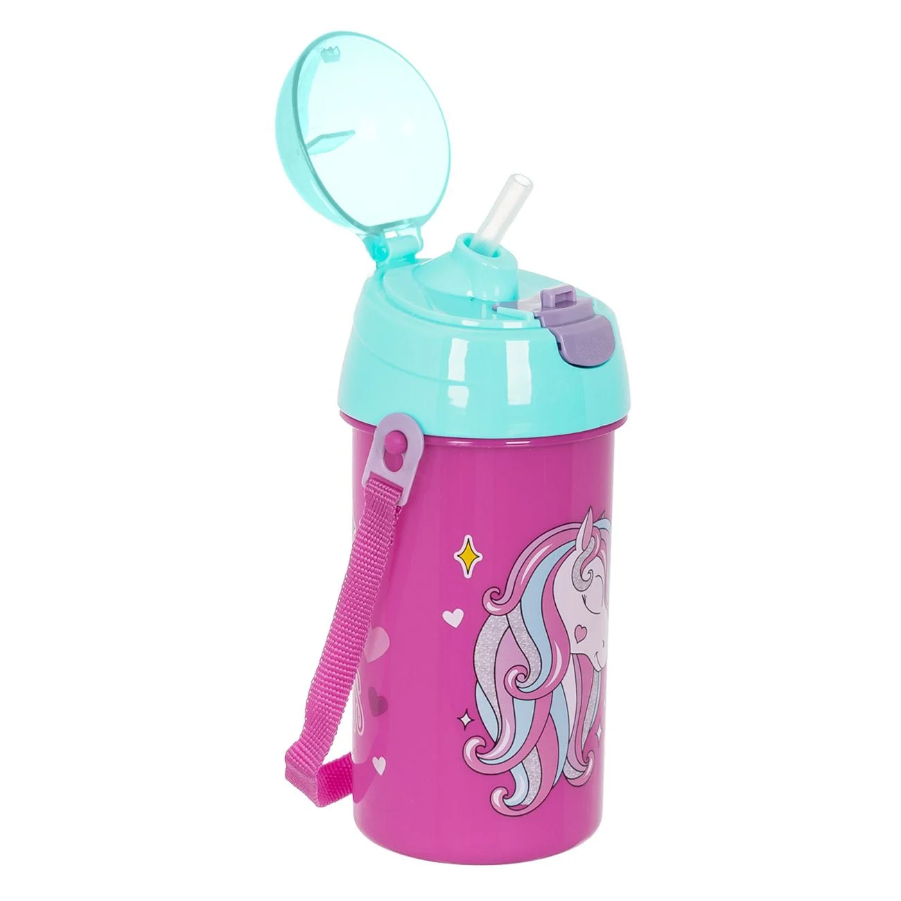 Set Caserola Alimente 750ml & Sticla de Apa 500ml Unicorn - 2buc - poza 2