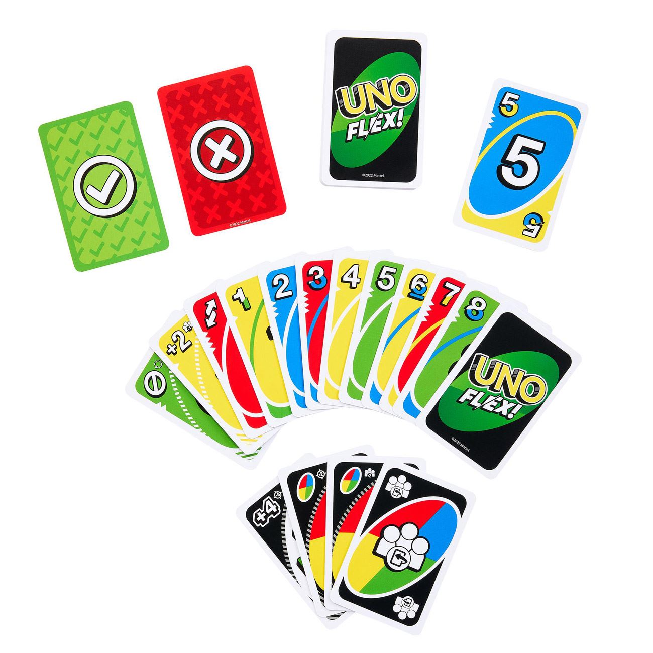 Joc de Societate UNO Flex Carti - Mattel - poza 2