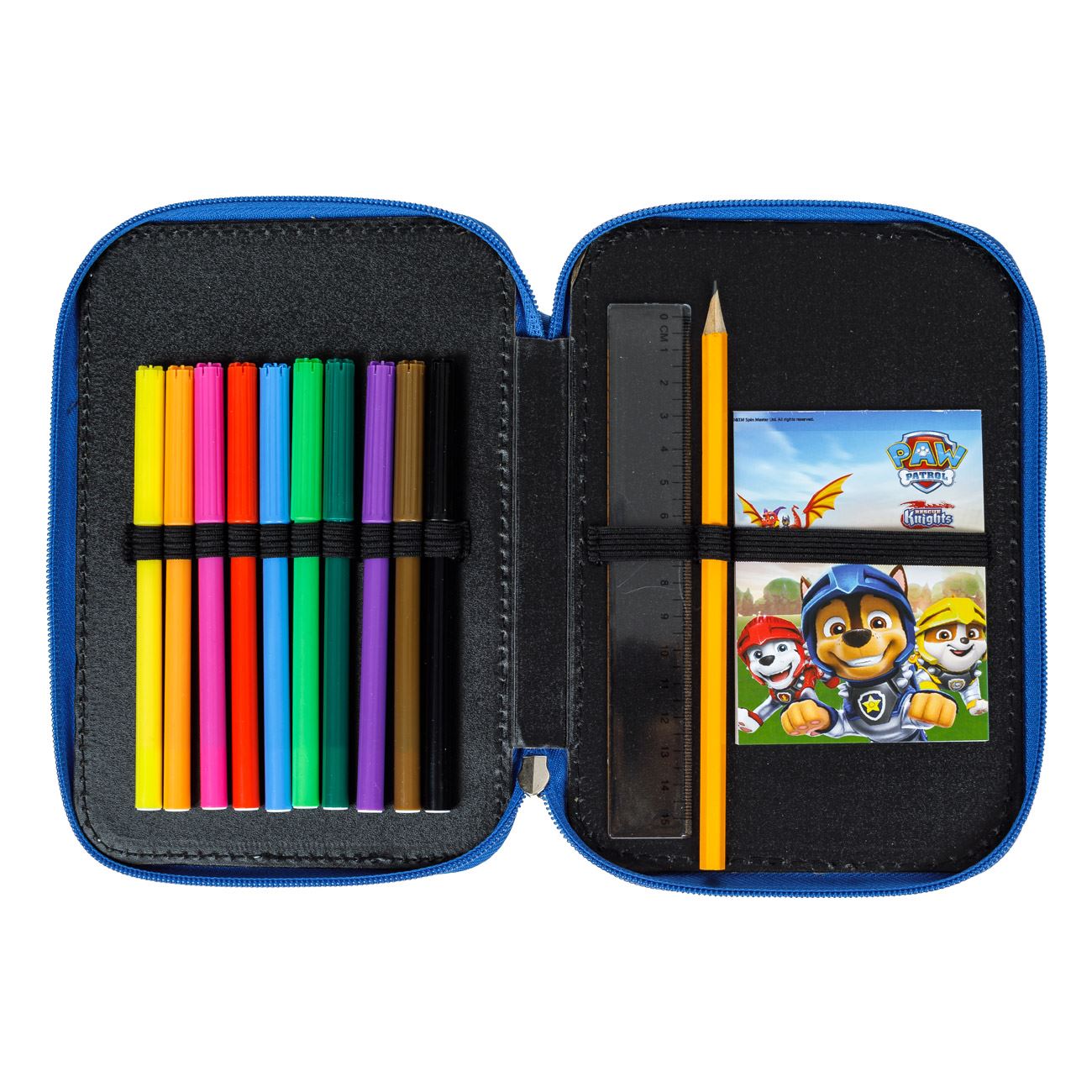 Penar Echipat Dublu Albastru Paw Patrol 13.5x20x4cm - Gim - poza 3