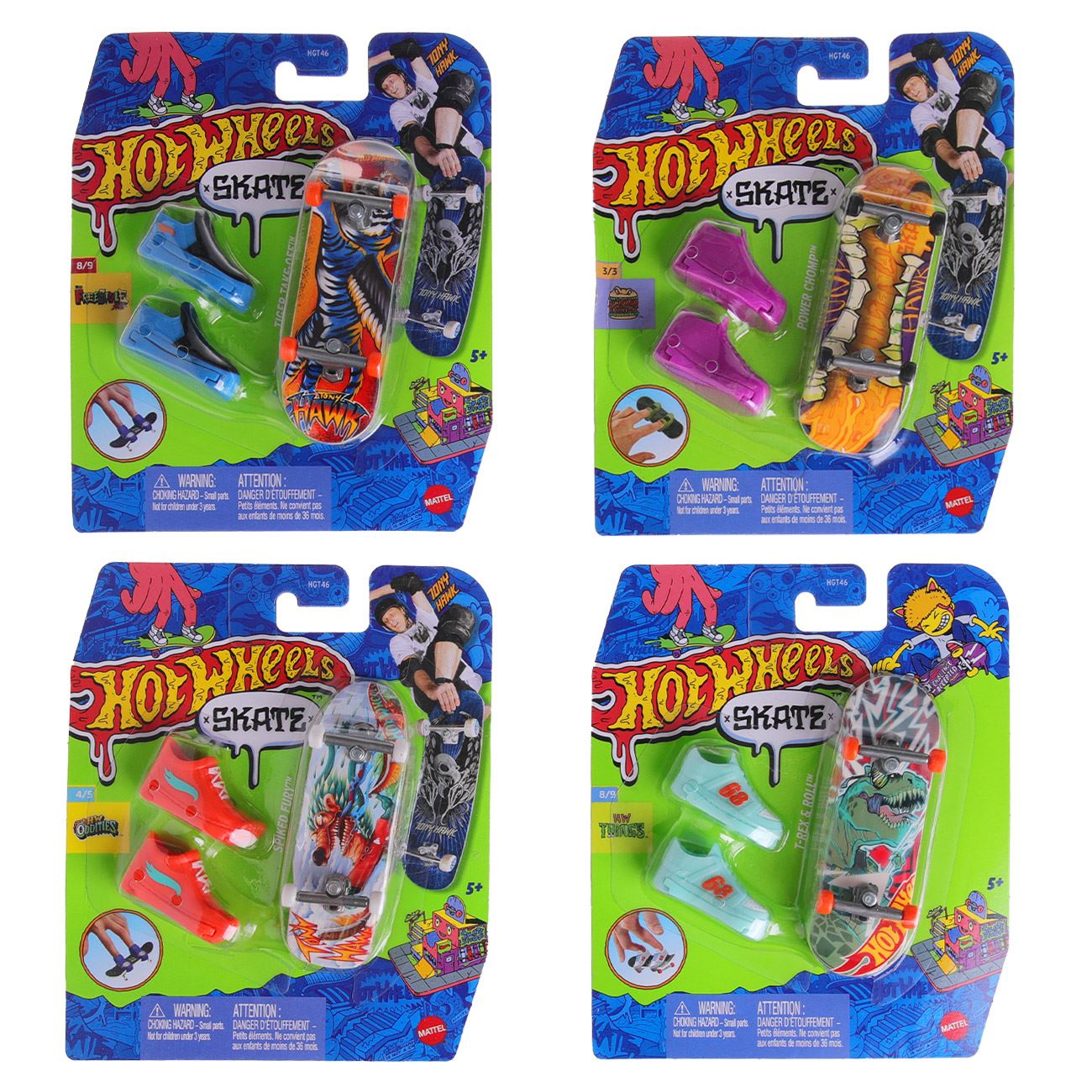 Hot Wheels Skate & Adidasi - Mattel