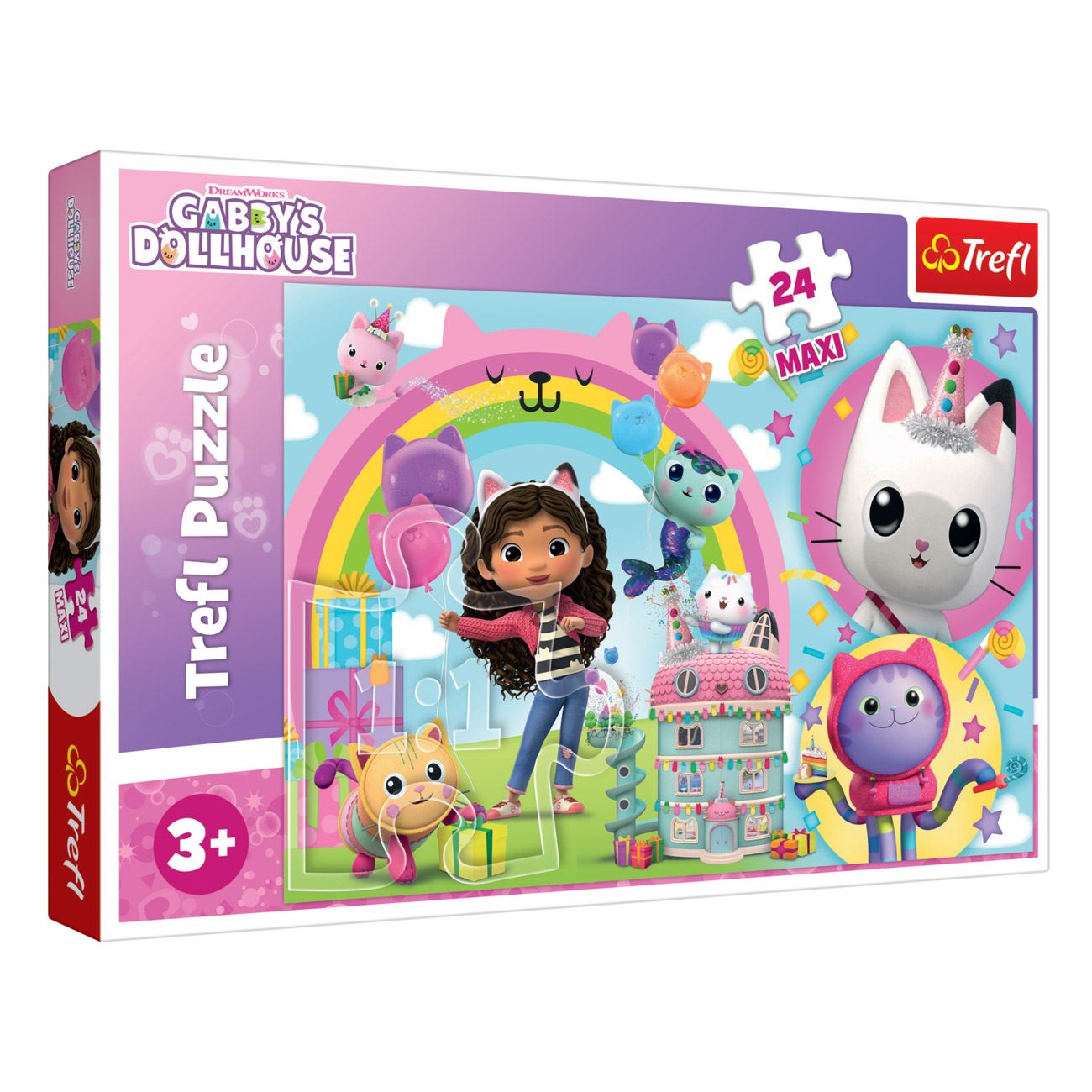 Puzzle Gabby's Dollhouse cu 24 de Piese - Trefl
