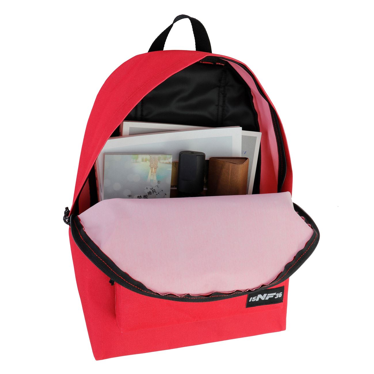 Ghiozdan Rosu 15NF36 30x12x44cm - poza 3
