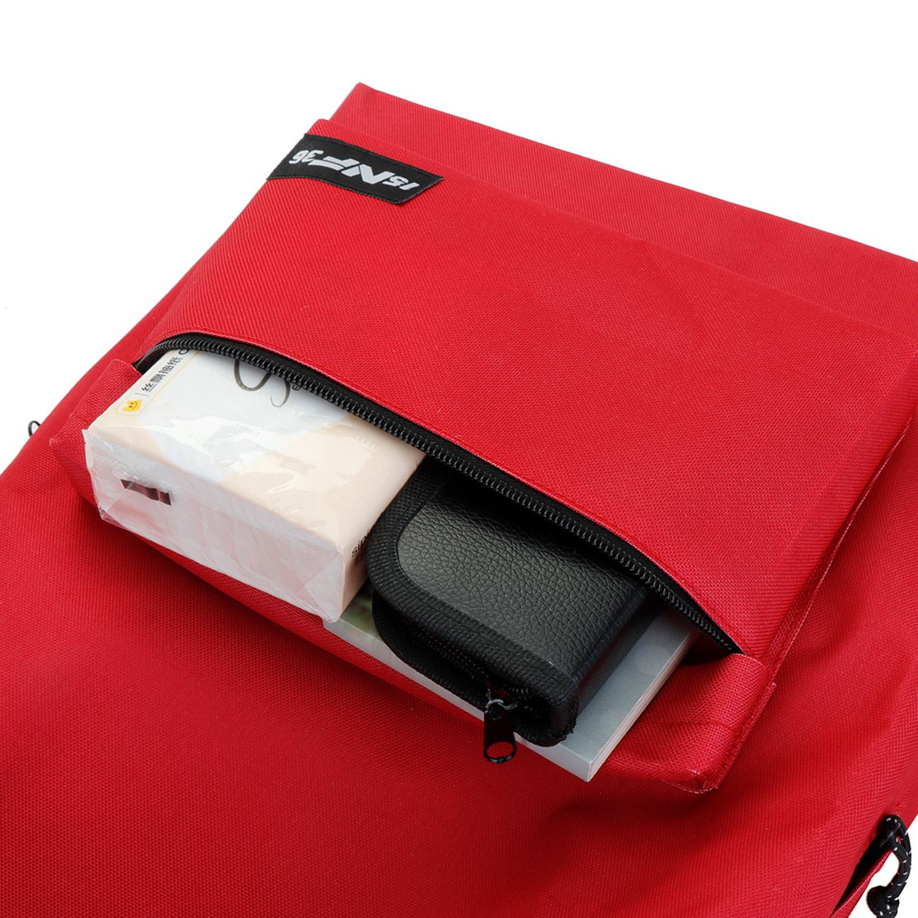 Ghiozdan Rosu 15NF36 30x12x44cm - poza 4