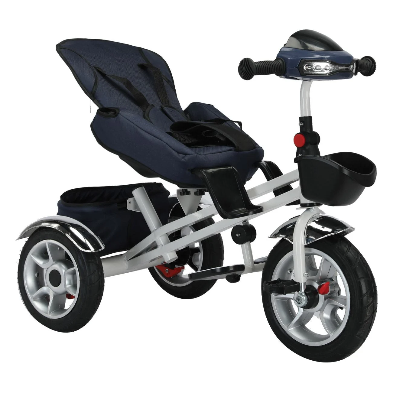 Tricicleta 4in1 cu Lumina Muzica & Sezut Reversibil - poza 3
