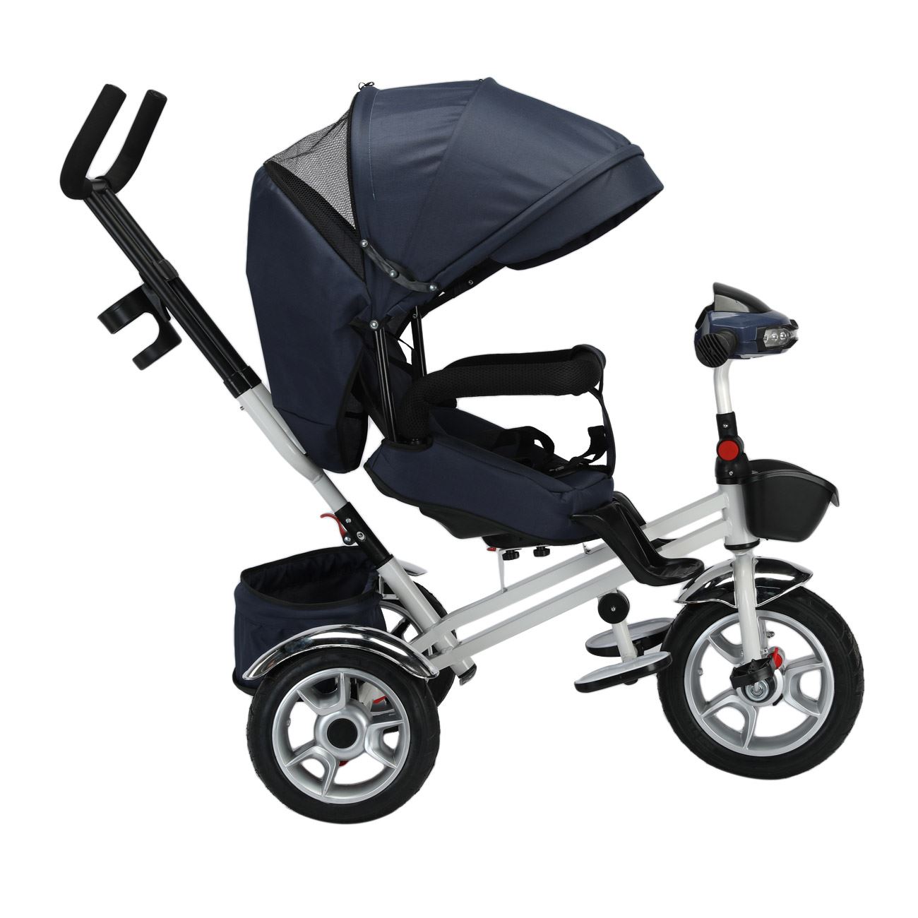Tricicleta 4in1 cu Lumina Muzica & Sezut Reversibil - poza 4