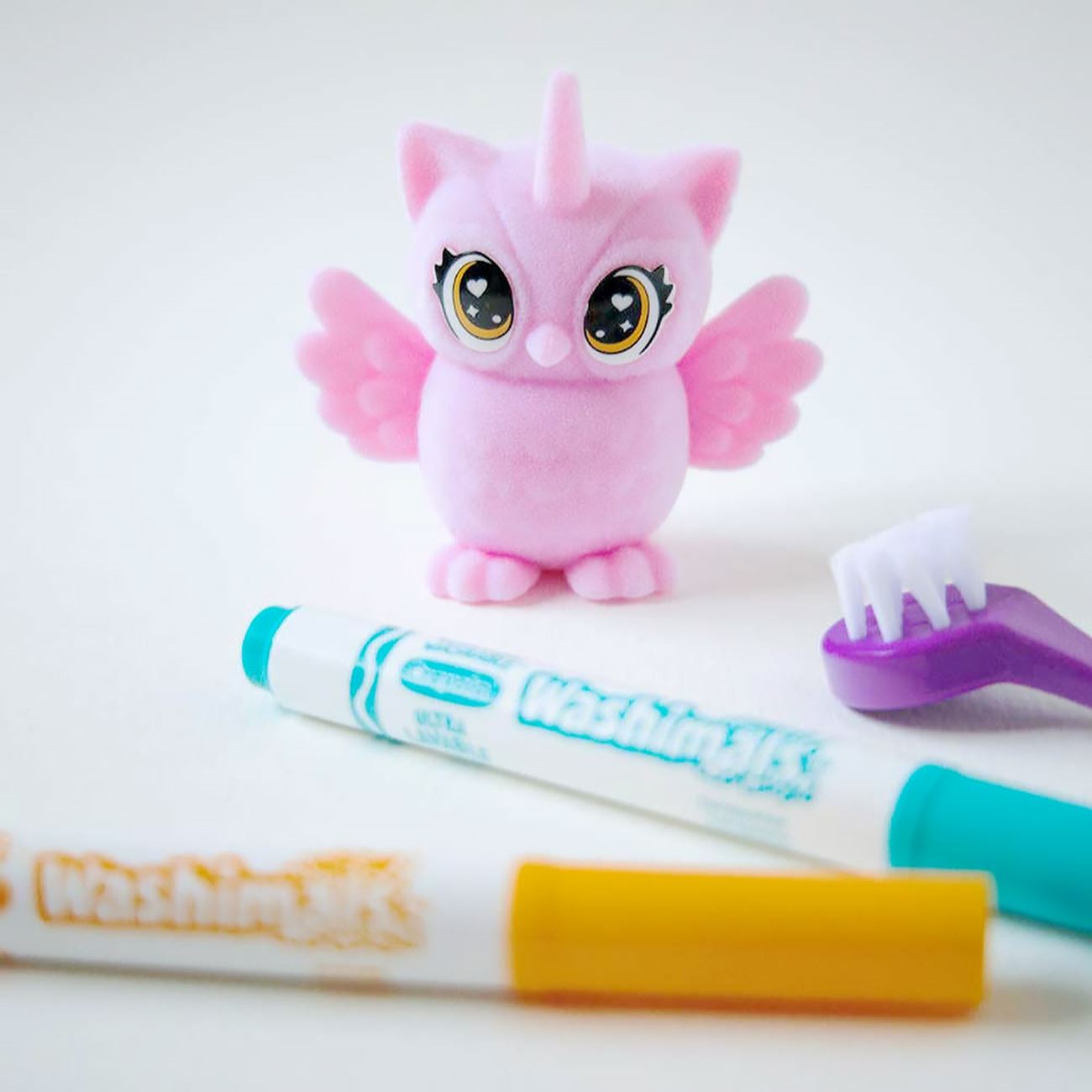 Crayola Washimals Animalut Adorabil & Carioci (6 Modele) - Giochi Preziosi - poza 3