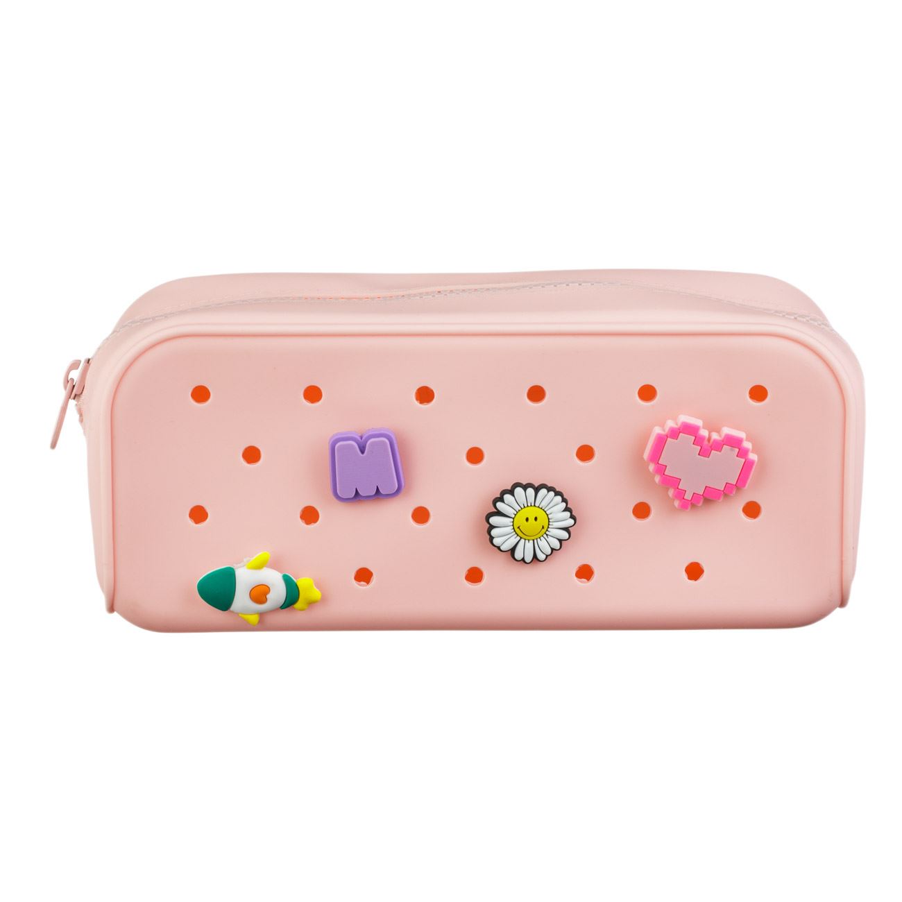 Penar Tub din Silicon Colorat cu Accesorii Decorative (Pins) Marshmallow 21.5x7x9cm - poza 5