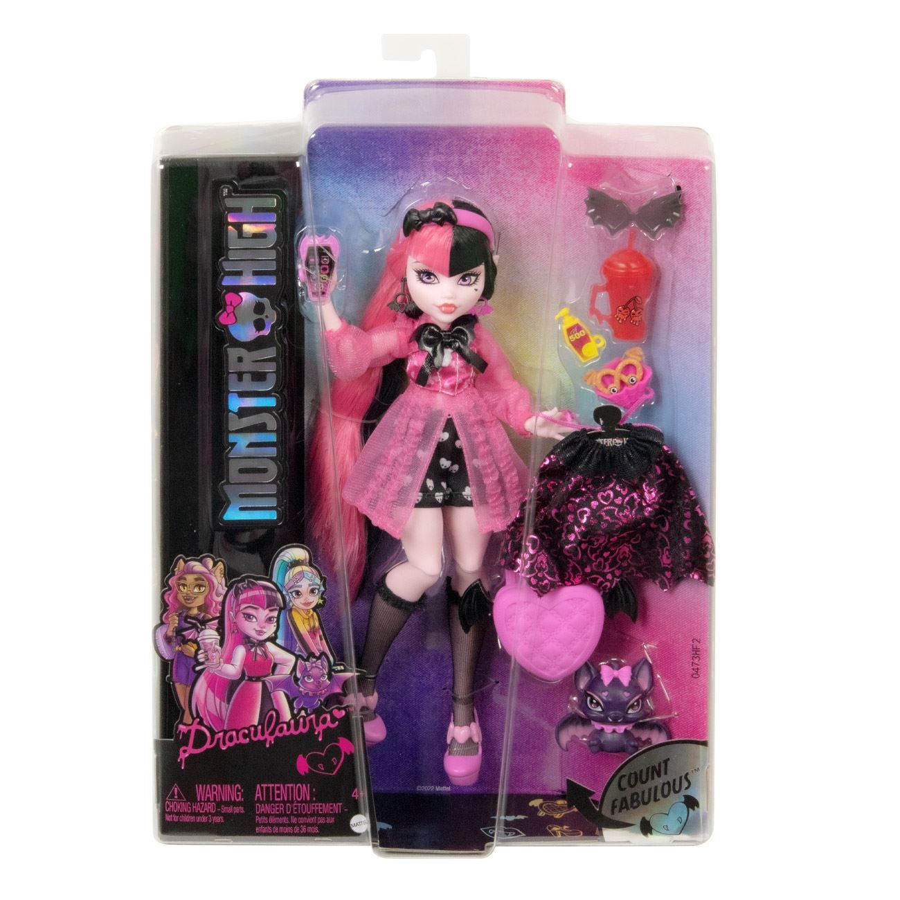 Papusa Monster High Draculaura - Mattel - poza 2