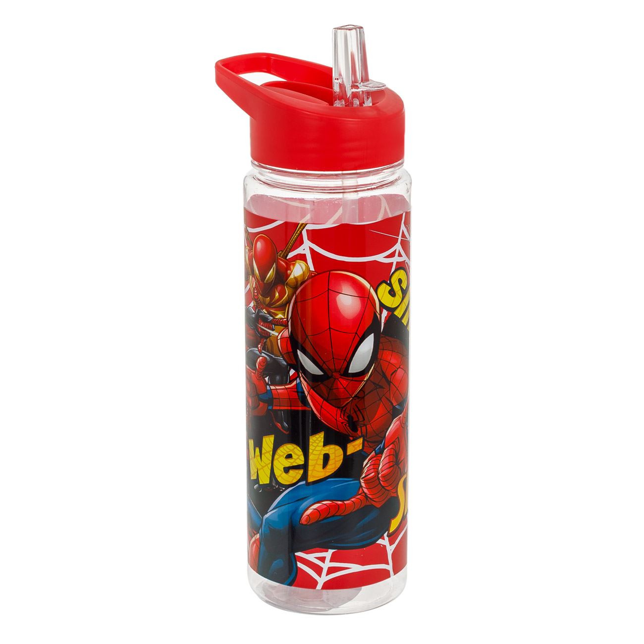 Sticla Apa Flip Top Rosie Spiderman Web Slinger pentru Copii 650ml