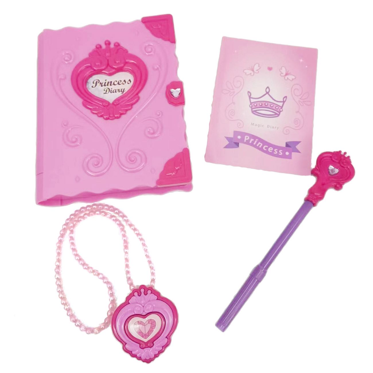 Agenda Magica cu Pix & Colier cu Lumina - 4 piese