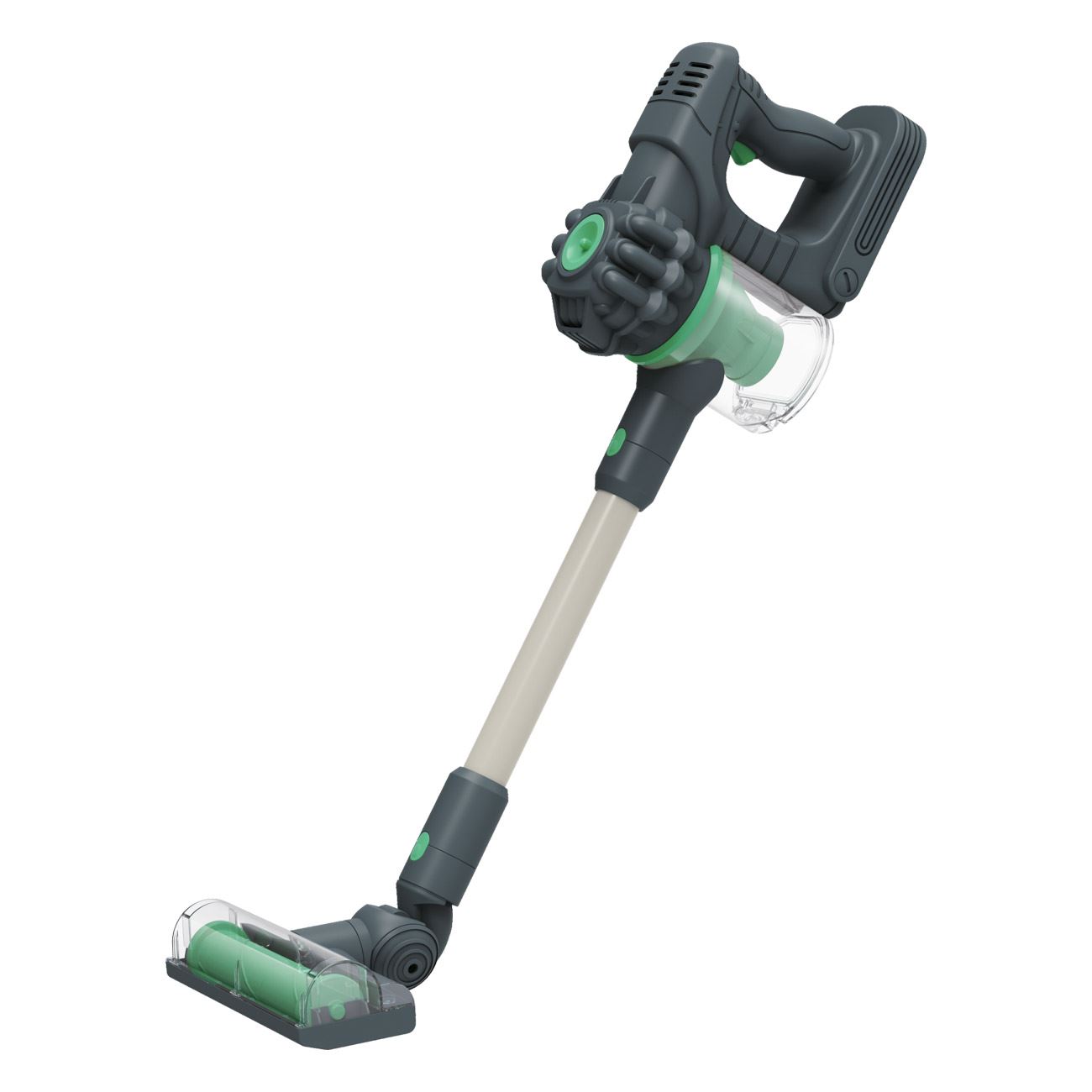 Jucarie Aspirator Vertical cu Accesorii Lumina & Lumina Verde